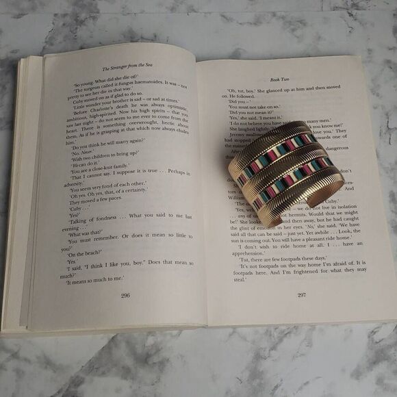 Golden Multicolored Bangle - Picture 3 of 7